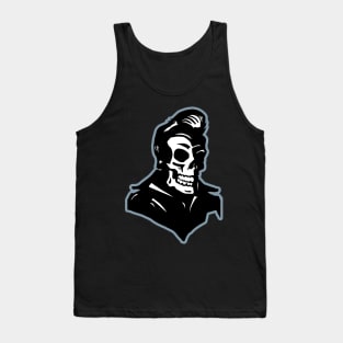 Rockabilly Skull Tank Top